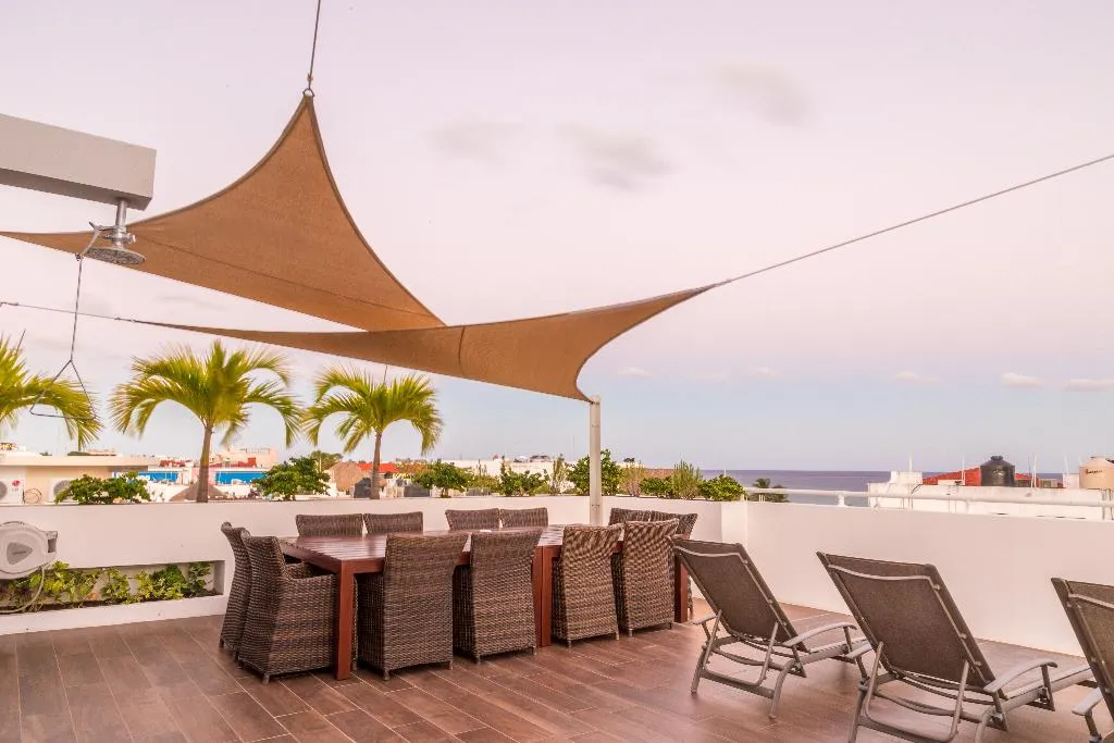 General view, El Sol del Caribe 5ta Av. Apart Hotel, Playa Del Carmen