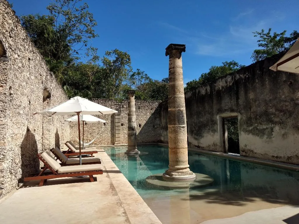 Pool, Hacienda Uayamon, Cancun Area