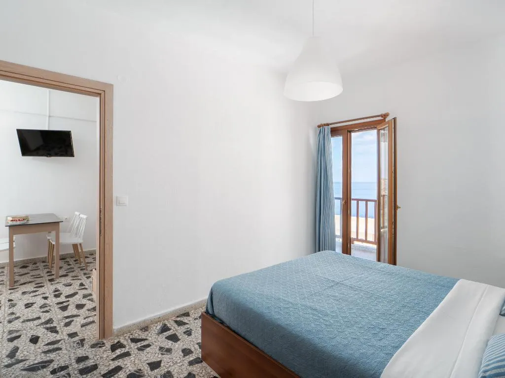 TRIPLE SEA VIEW POOL VIEW Room, Spiros-Soula Family Hotel & Thematic Suites, Crete