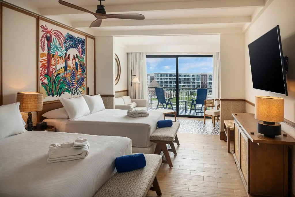 JUNIOR SUITE DELUXE POOL VIEW Room, Ocean Allure Costa Mujeres Adults Only All Incl, Cancun Area