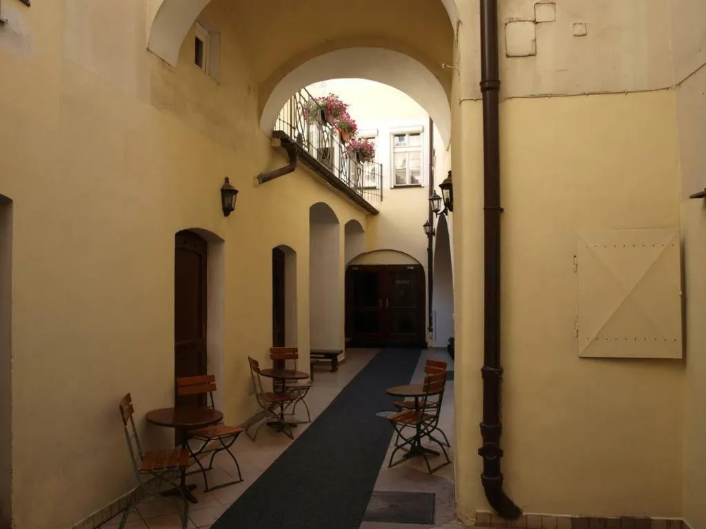 Terrace, King George Hotel, Prague