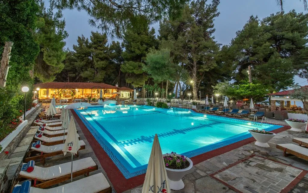 Pool, Porfi Beach, Halkidiki