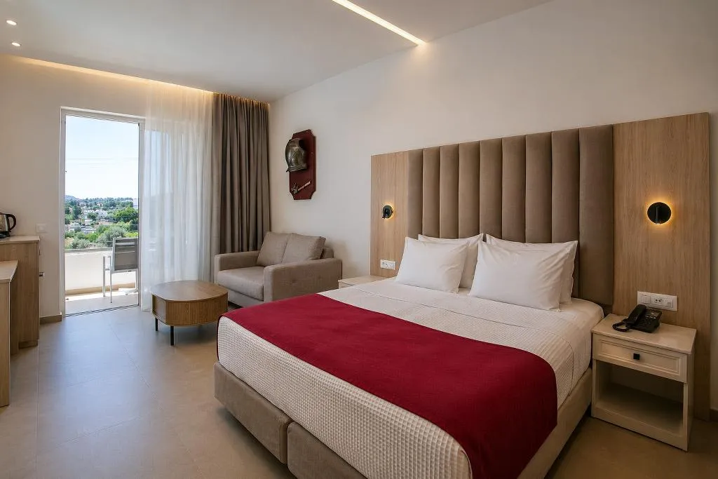 General view, Castello di Cavaliere Suites, Rhodes