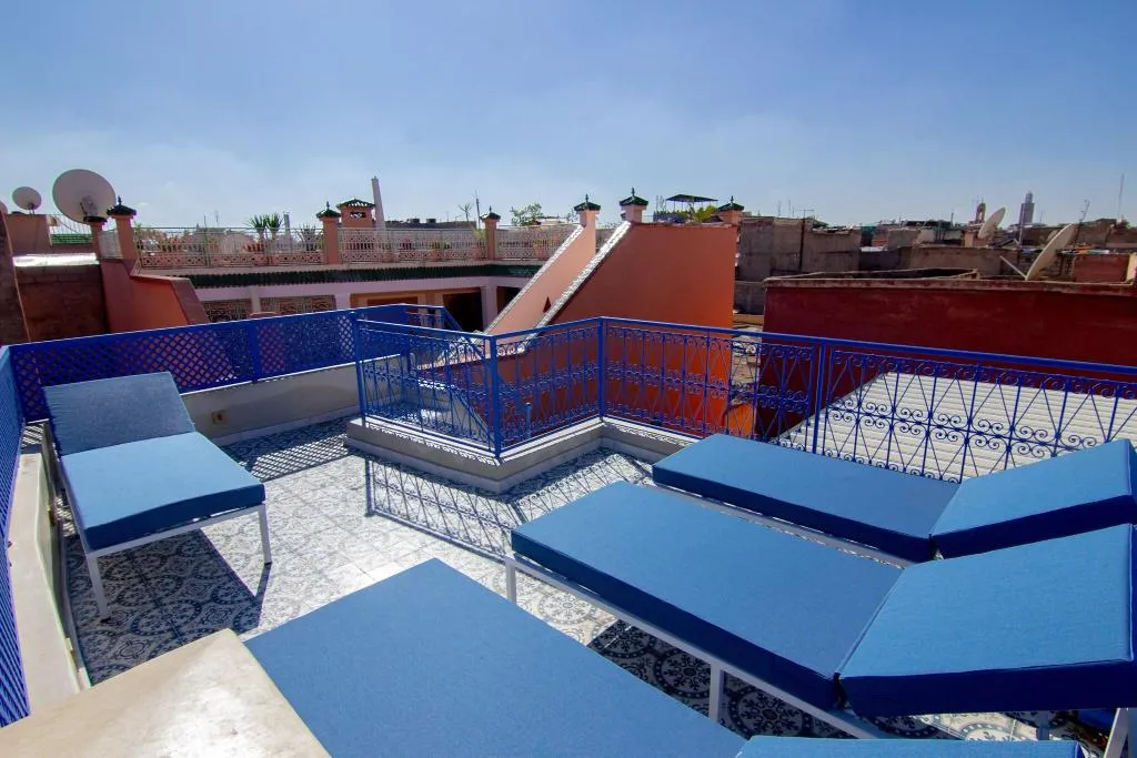 Terrace, Riad L'Etoile D'Orient, Marrakech