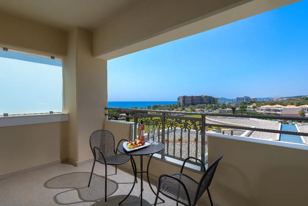 JUNIOR SUITE SEA VIEW Room, La Marquise Luxury Resort Complex, Rhodes