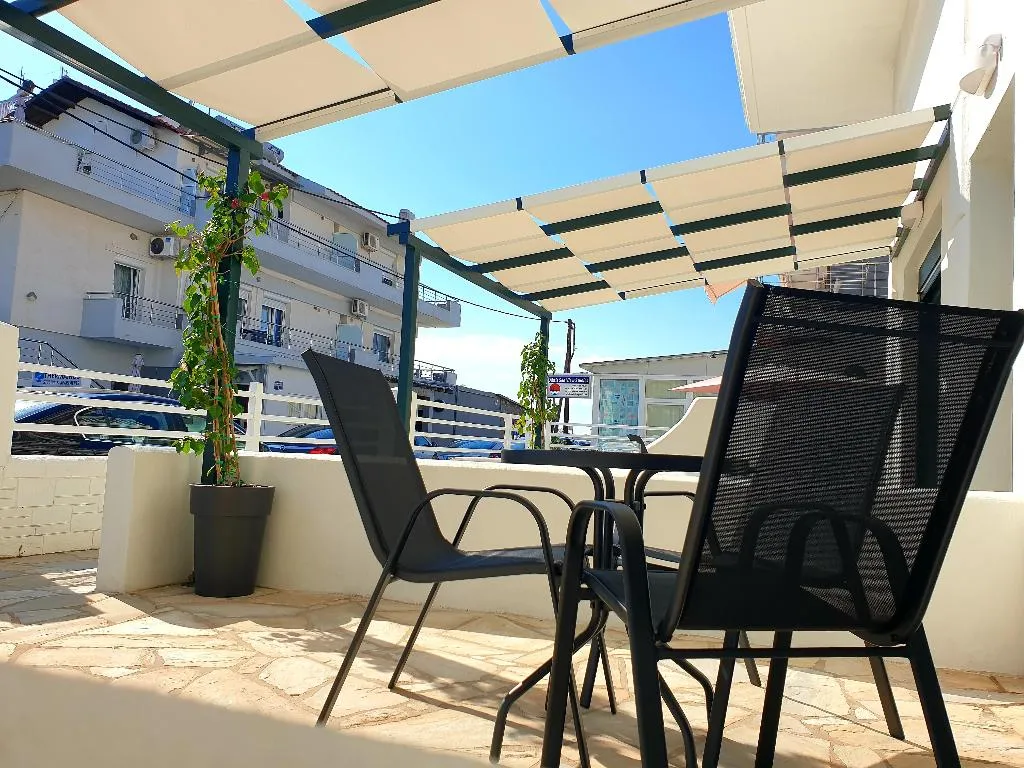 Terrace, Eantos Studios And Suites, Halkidiki