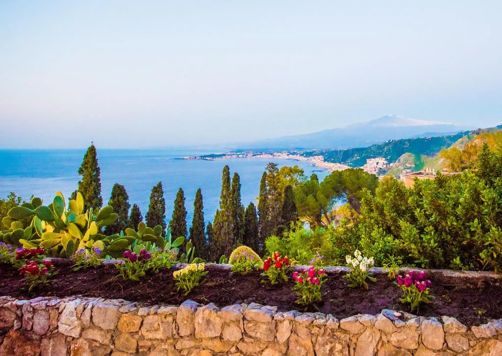 General view, Hotel Bel Soggiorno, Taormina