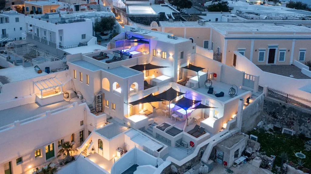 General view, Caldera Cliff Illusion Suites, Santorini