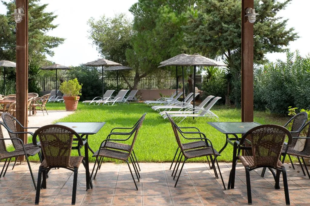Terrace, Rose Hotel, Rhodes