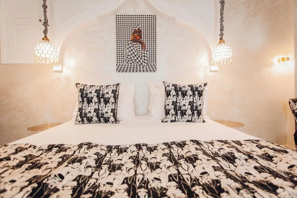 JUNIOR SUITE KING SIZE BED Room, Riad Andalla Spa, Marrakech