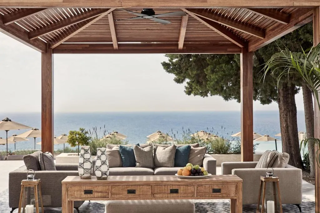 Terrace, Esperos Village Adults Only, Rhodes