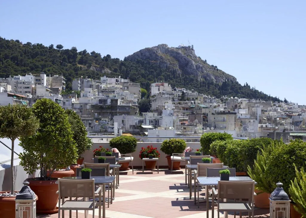 Terrace, Athens Zafolia Hotel, Athens