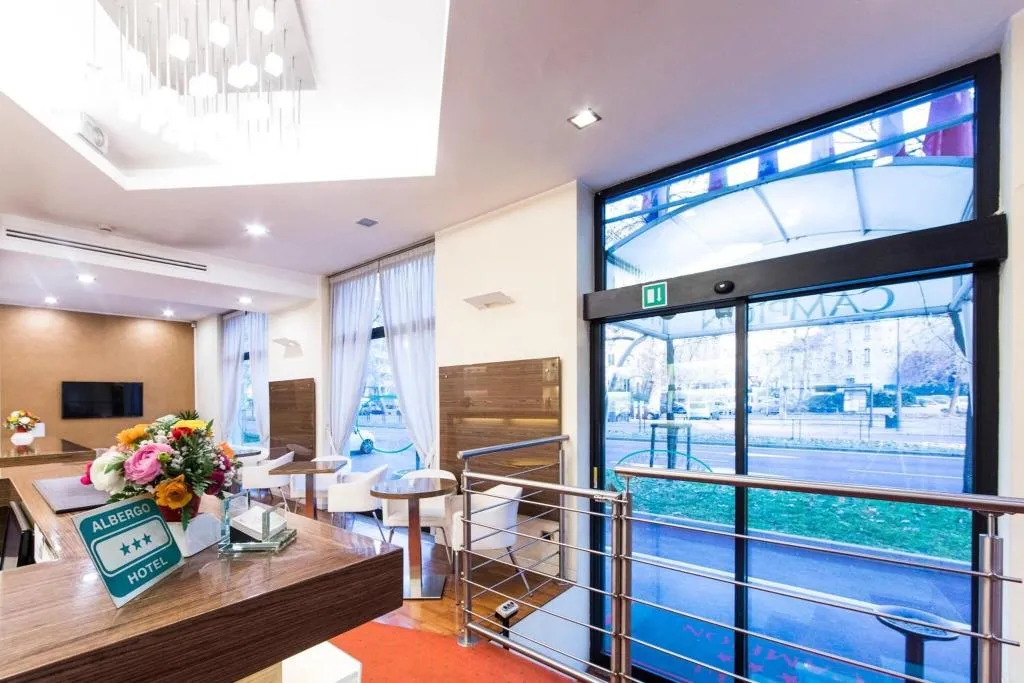 Lobby, Hotel Campion, Milan