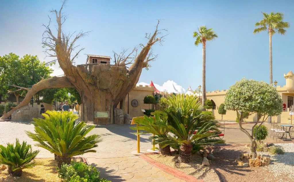 Terrace, Magic Robin Hood Resort, Costa Blanca