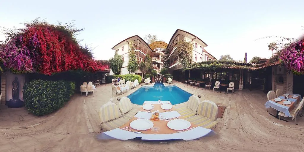 General view, Karyatit hotel Kaleici, Antalya