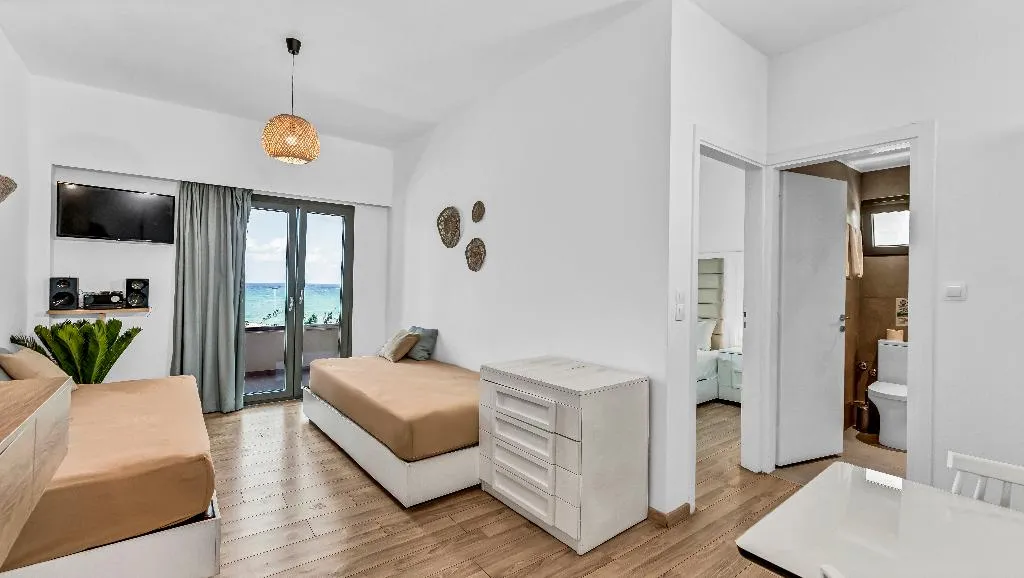JUNIOR SUITE SEA VIEW Room, Sunset Beach Hotel, Crete