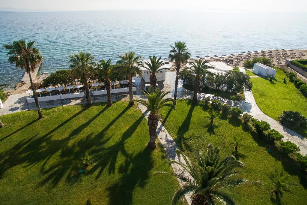 Terrace, Kassandra Palace SeaSide Resort, Halkidiki