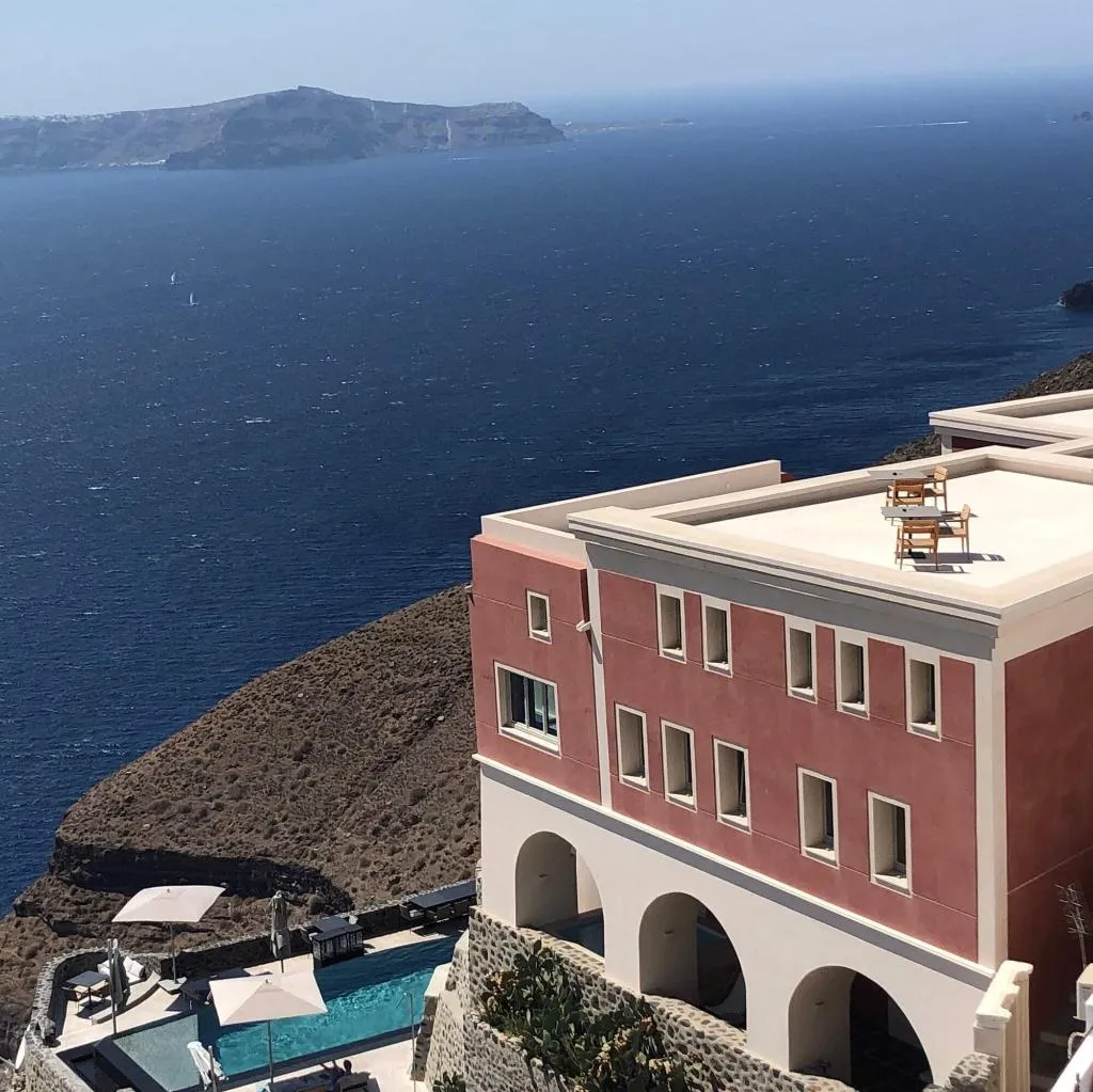 General view, Villa Bordeaux, Santorini