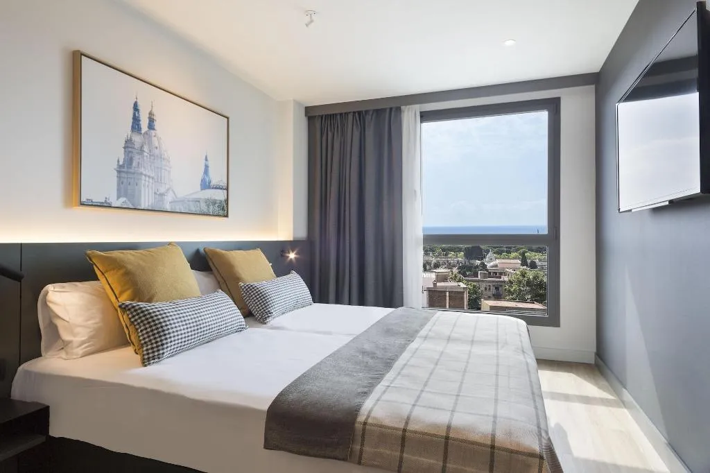 DOUBLE SINGLE USE SUPERIOR WITH VIEWS Room, Hotel Acta Voraport, Barcelona