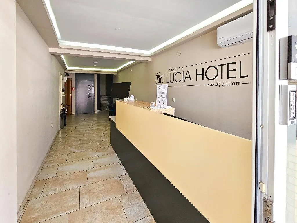 Lobby, Lucia Hotel Paralia, Thessaloniki