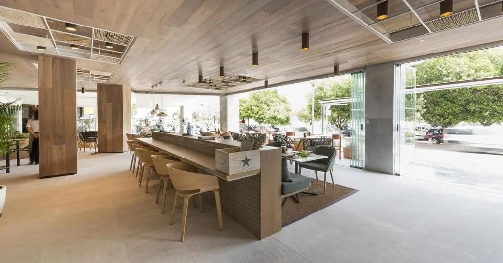 Restaurant, Melia Palma Marina, Majorca