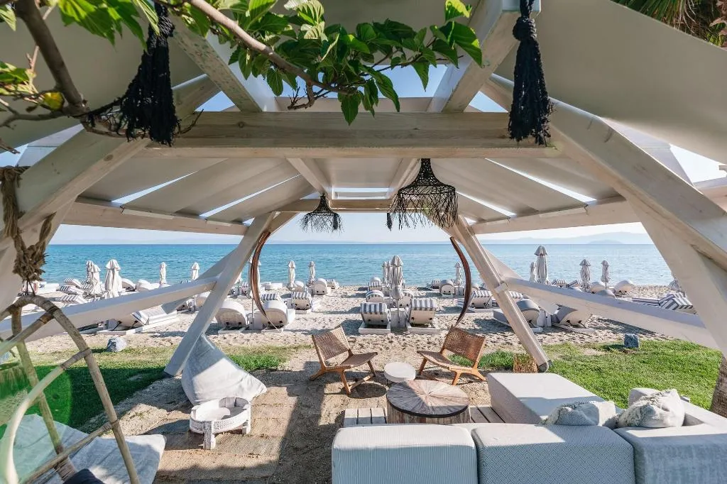 Terrace, Blue Carpet Luxury Suites, Halkidiki