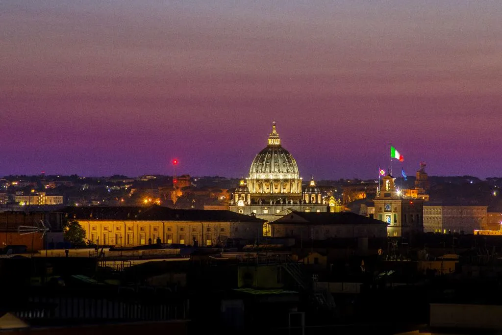Terrace, Gioberti, Rome