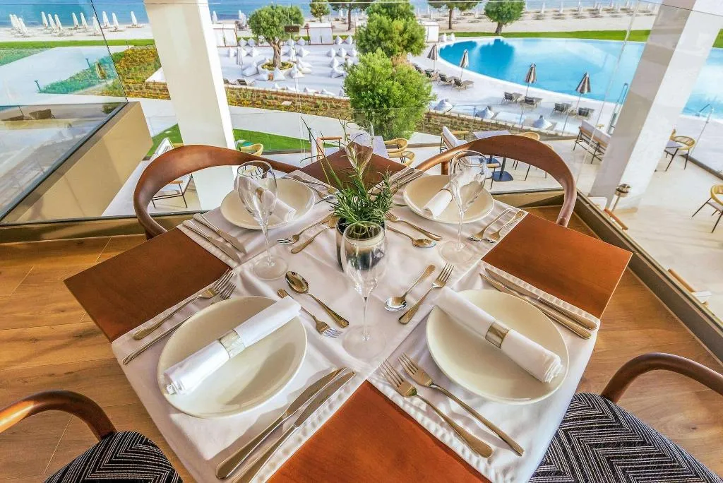 Restaurant, Ammoa Luxury Hotel & Spa Resort, Halkidiki