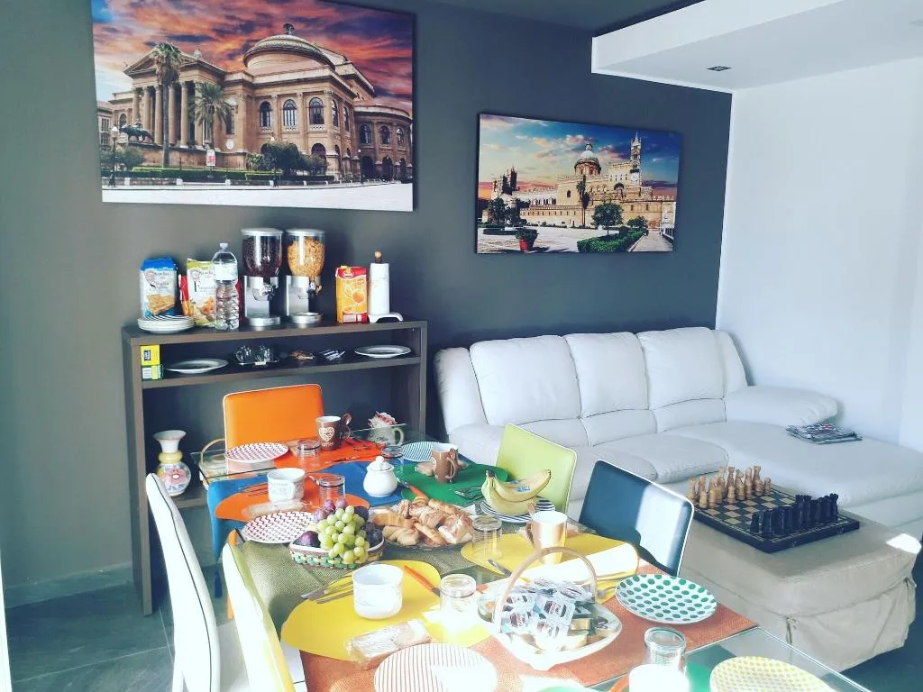 Restaurant, Mongibello B&B, Palermo