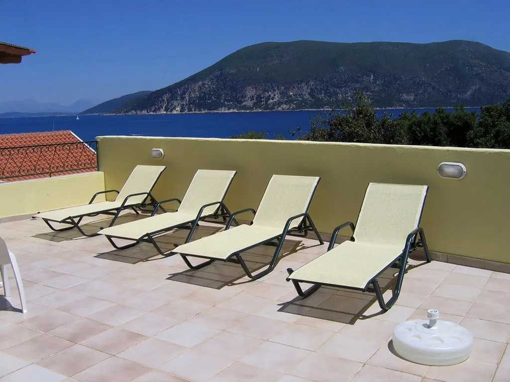 Terrace, Stella Hotel Apartments, Kefallinia