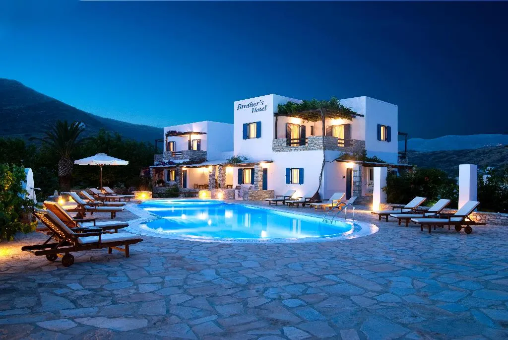 General view, Brothers Hotel, Santorini
