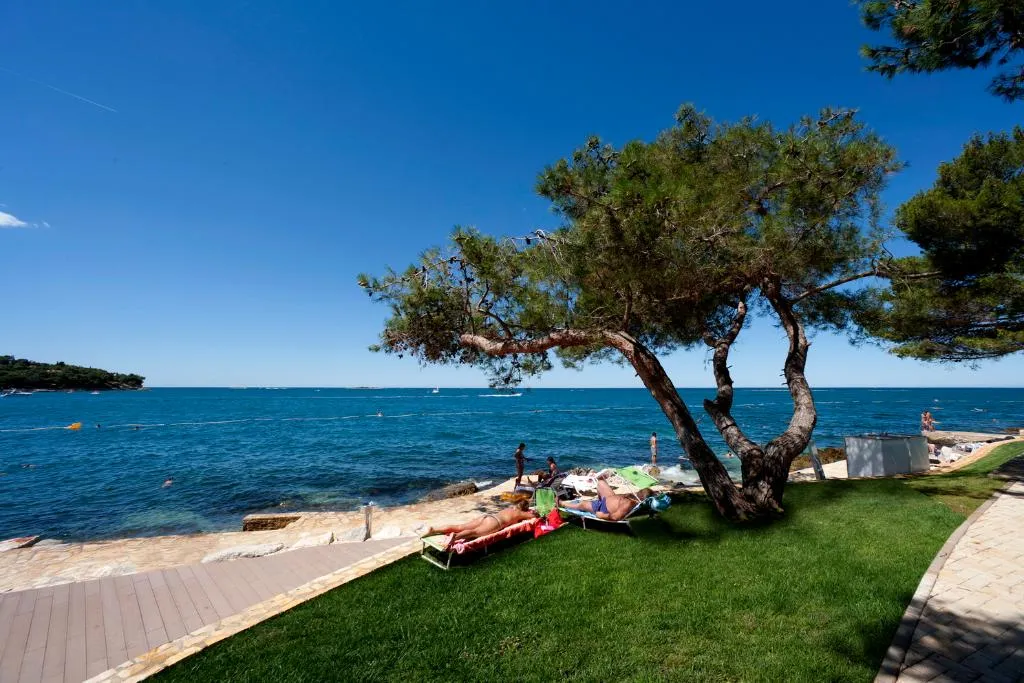 Beach, Hotel Parentium, Istria