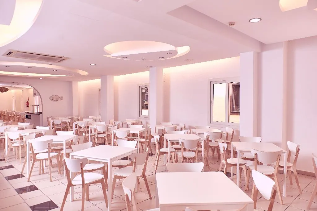 Restaurant, Checkin Caribe Youth Hotel, Costa Brava