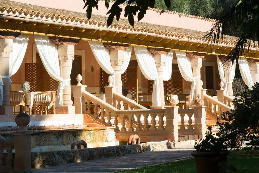 Terrace, Es Revellar Art Resort, Majorca