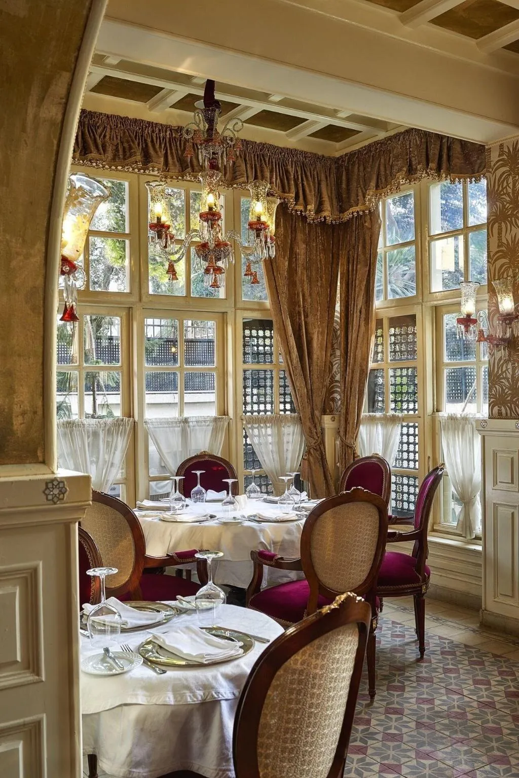 Restaurant, Villa Belle Epoque, Cairo