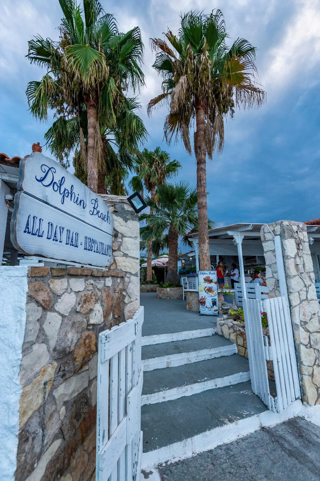 Restaurant, Agamemnon Beach, Crete