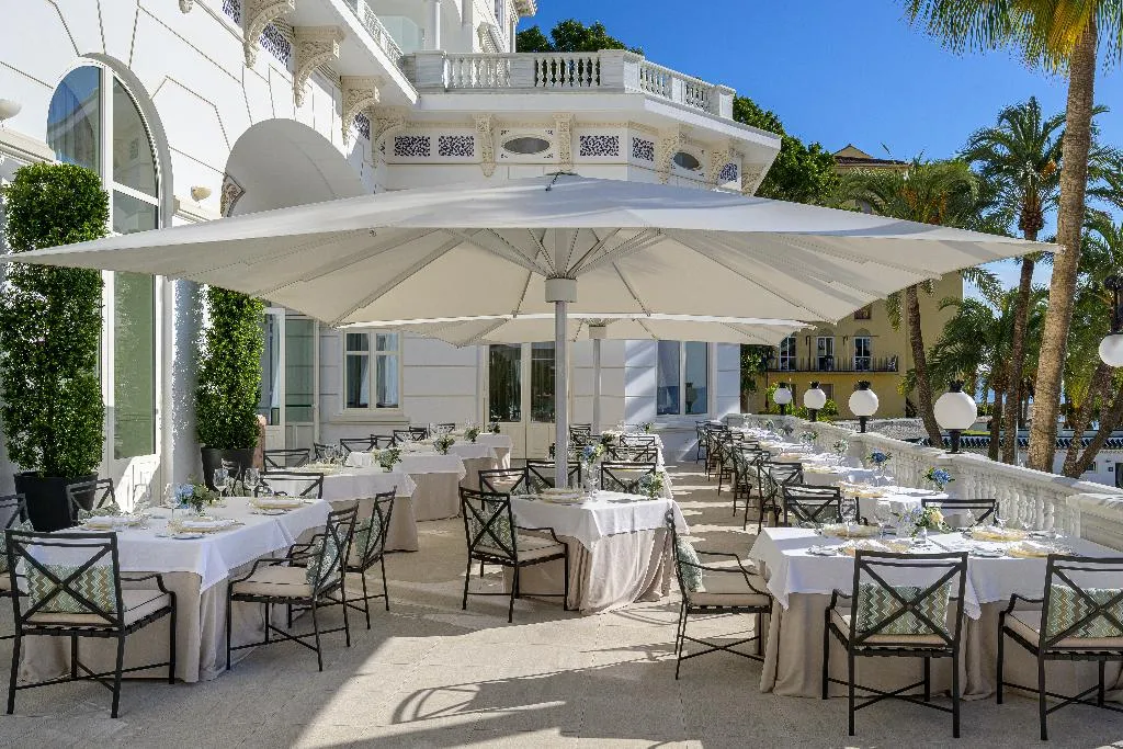 Terrace, Gran Hotel Miramar, Costa Del Sol