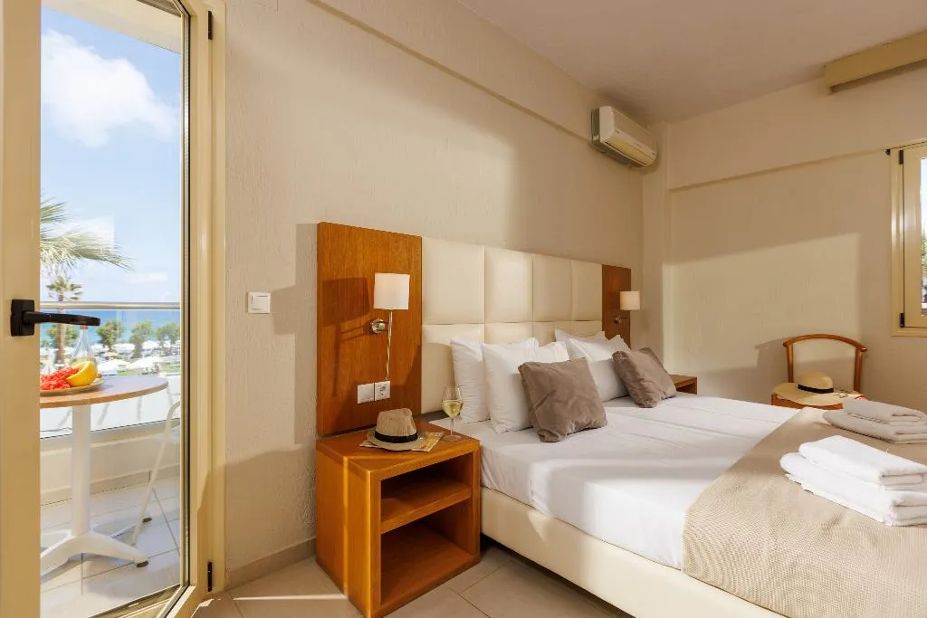 Double or Twin SEA VIEW Room, Malia Bay Beach Hotel & Bungalows, Crete