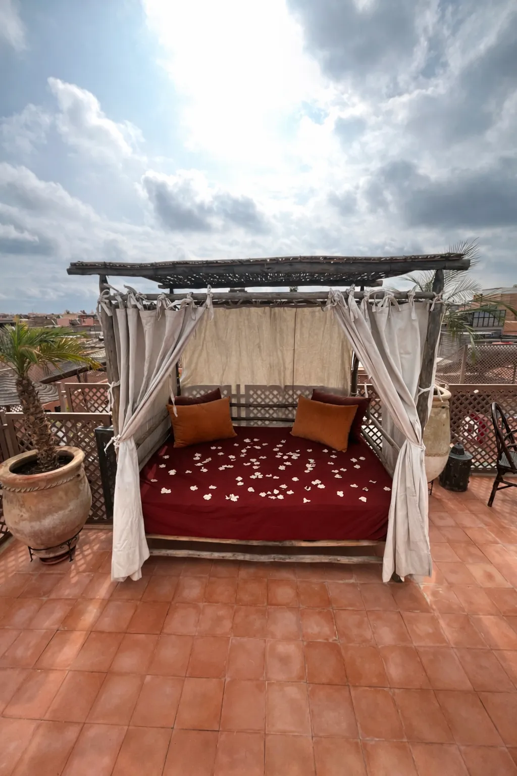 General view, Riad Bab Yacout, Marrakech