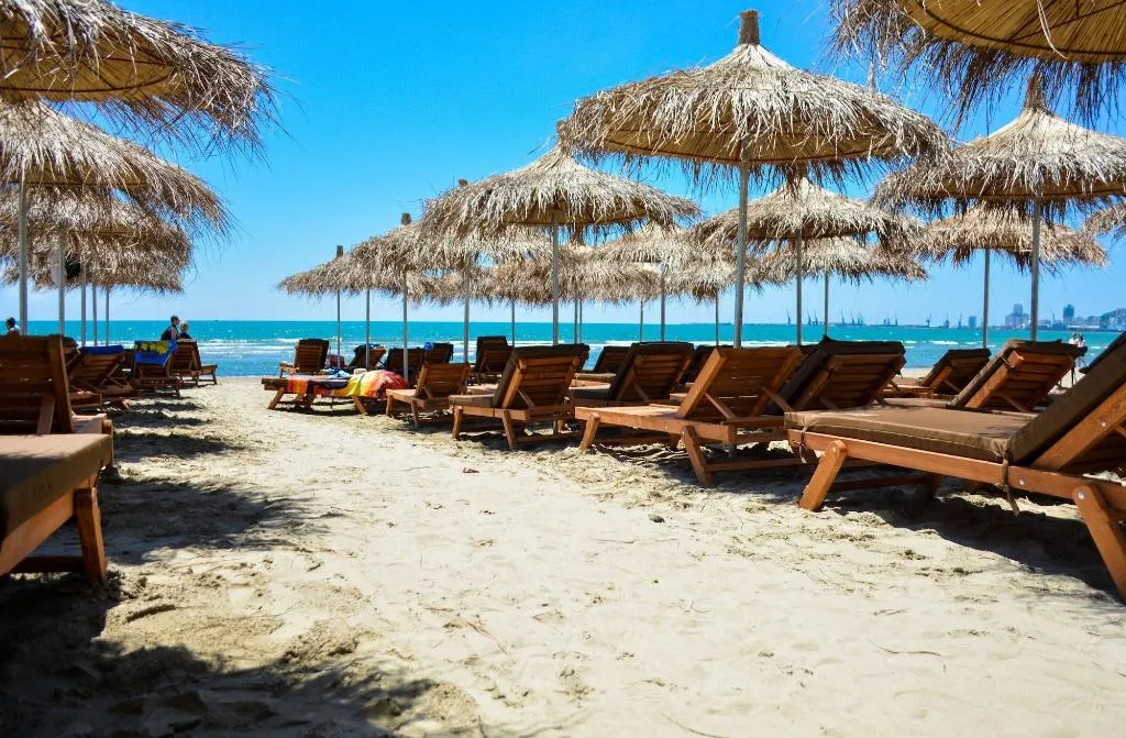 Beach, Empire Hotel, Durres