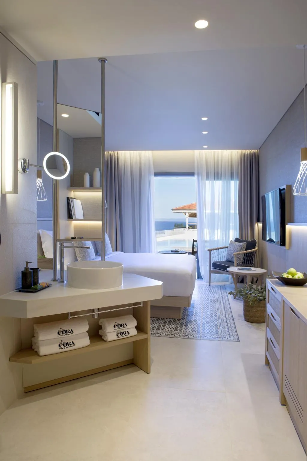 DOUBLE SEA VIEW WITH PRIVATE POOL Room, MERAVIA Leonardo Limited Edition, Halkidiki