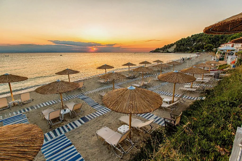 Beach, Greek Pride Seafront Hotel, Halkidiki