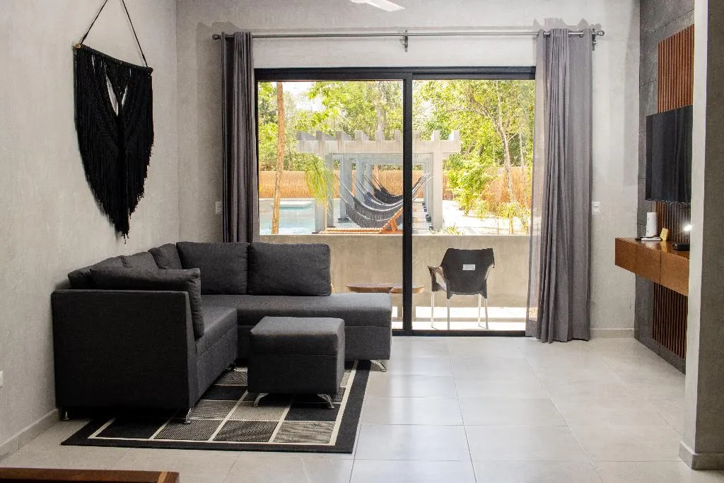 SUITE TWO BEDROOMS TWO BATHROOMS Room, Hotel Cenotes Casa Tortuga, Cancun Area