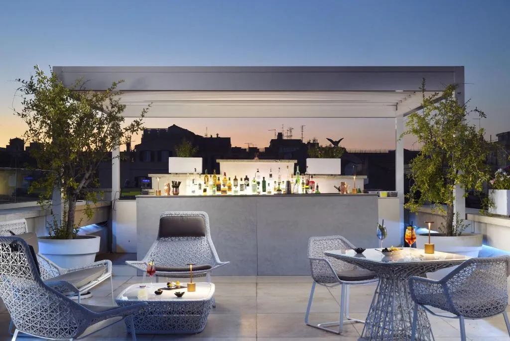 Terrace, Palazzo Montemartini Hotel By Radisson Collection, Rome