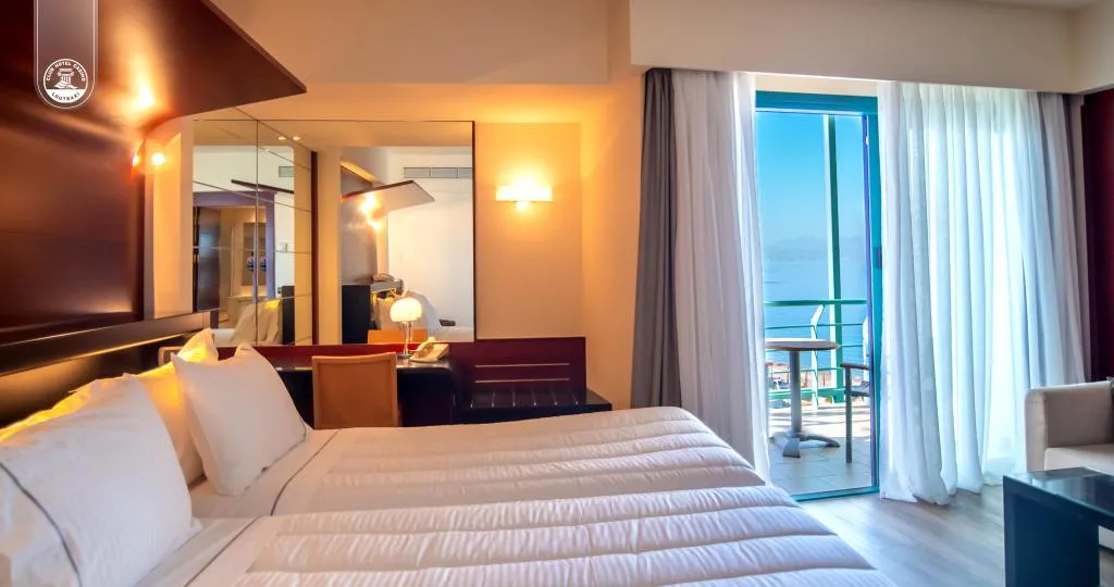 SINGLE DELUXE SEA VIEW Room, Club Hotel Casino Loutraki, Kalamata
