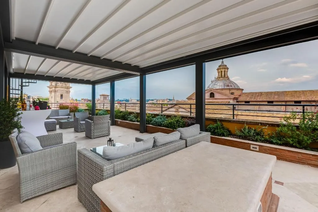 Restaurant, Navona Queen Rooftop, Rome