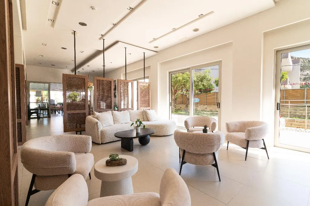 Lobby, Matala Bay Hotel, Crete