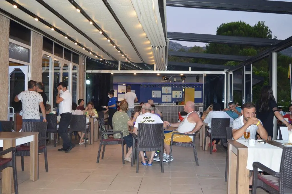 Terrace, Selinus Beach Club Hotel, Antalya