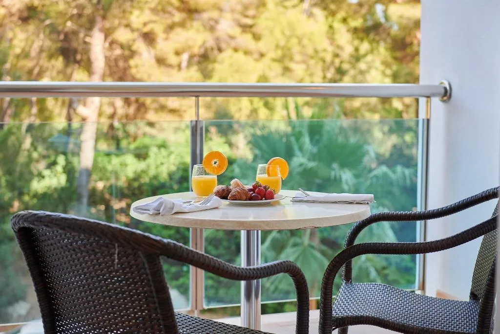Terrace, Hipotels Eurotel Punta Rotja, Majorca