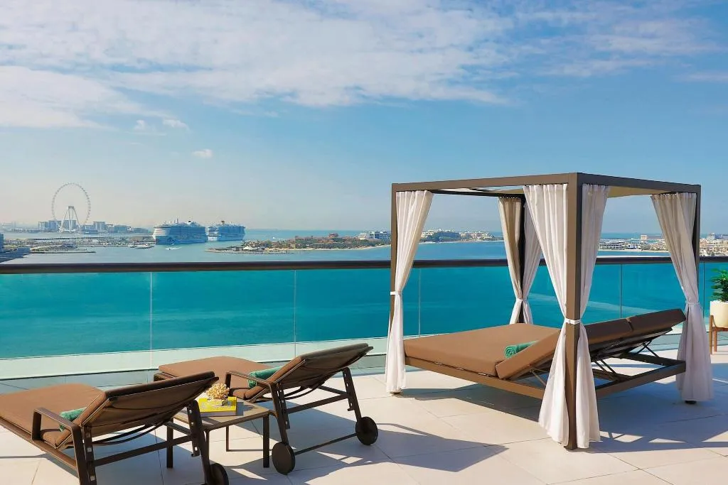 Terrace, Marriott Resort Palm Jumeirah Dubai, Dubai
